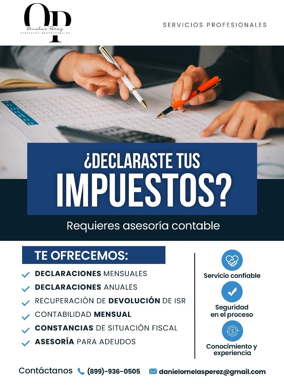 Servicios Profesionales Ornelas Pérez — Asesoría Contable
